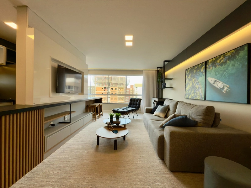 Apartamento com 3 suítes mobiliado e decorado em Capão da Canoa: 3ª foto da galeria de imagens do imóvel