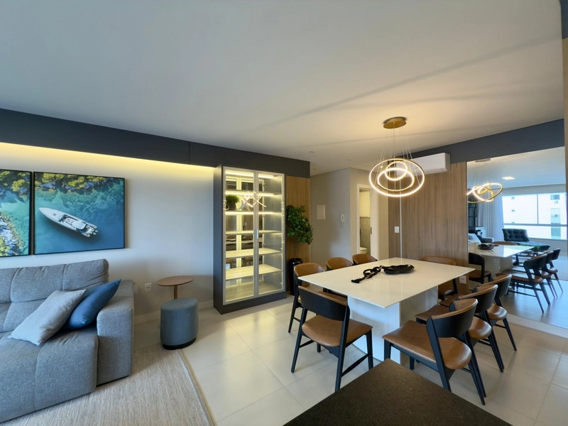 Apartamento com 3 suítes mobiliado e decorado em Capão da Canoa: 9ª foto da galeria de imagens do imóvel