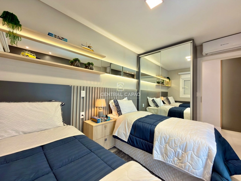 Apartamento com 3 suítes mobiliado e decorado em Capão da Canoa: 24ª foto da galeria de imagens do imóvel