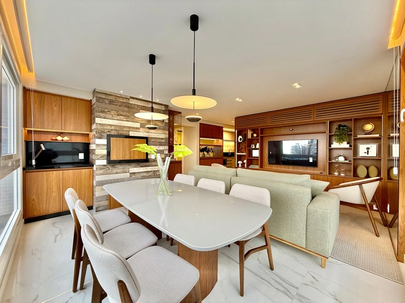 APARTAMENTO FINAMENTE MOBILIADO E DECORADO: 11ª foto da galeria de imagens do imóvel