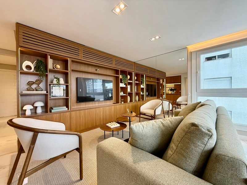 APARTAMENTO FINAMENTE MOBILIADO E DECORADO: 6ª foto da galeria de imagens do imóvel