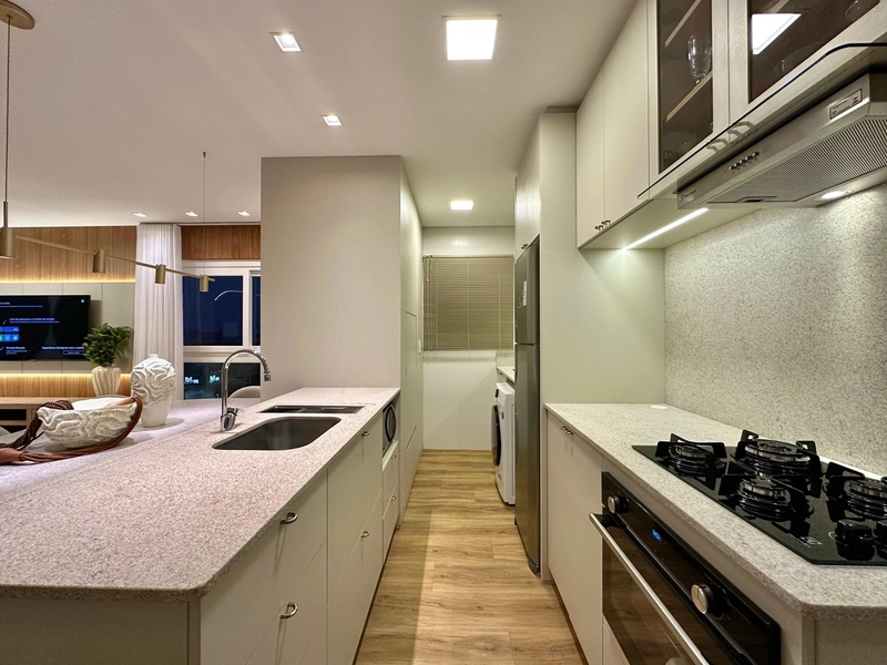 APARTAMENTO ALTO PADRÃO EM CAPÃO DA CANOA: 5ª foto da galeria de imagens do imóvel