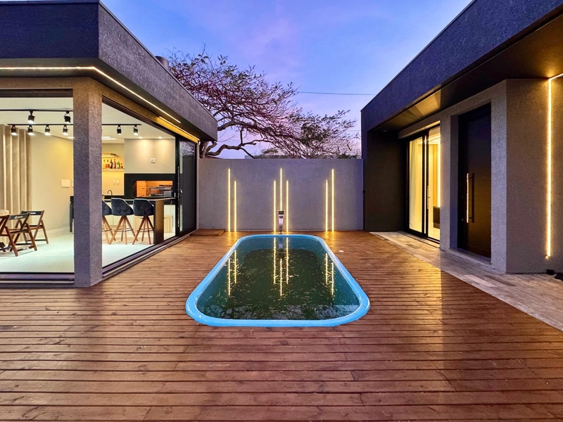 CASA 3 DORMITÓRIOS ESPAÇO GOURMET E PISCINA EM CAPÃO DA CANOA: 7ª foto da galeria de imagens do imóvel