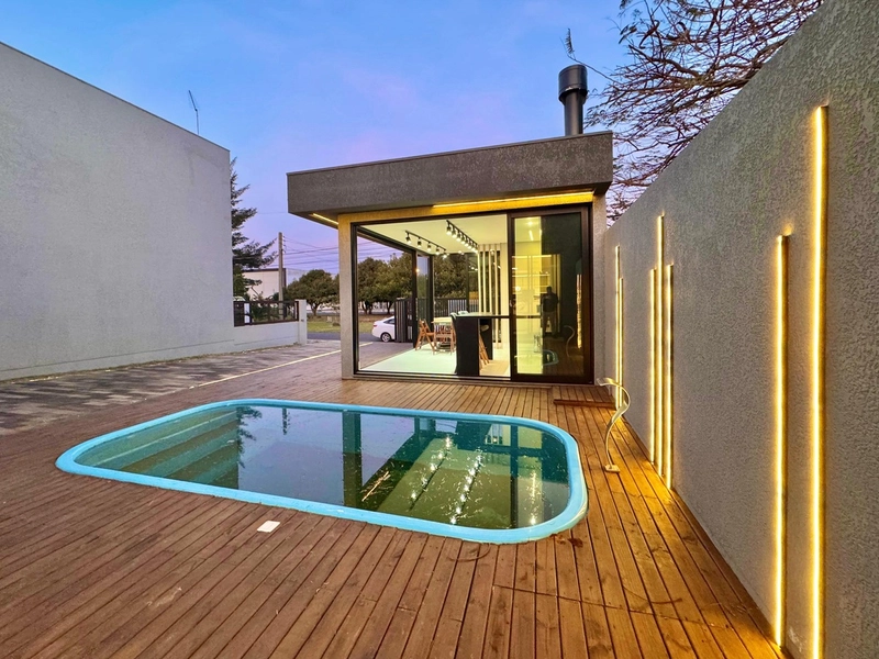 CASA 3 DORMITÓRIOS ESPAÇO GOURMET E PISCINA EM CAPÃO DA CANOA: 5ª foto da galeria de imagens do imóvel