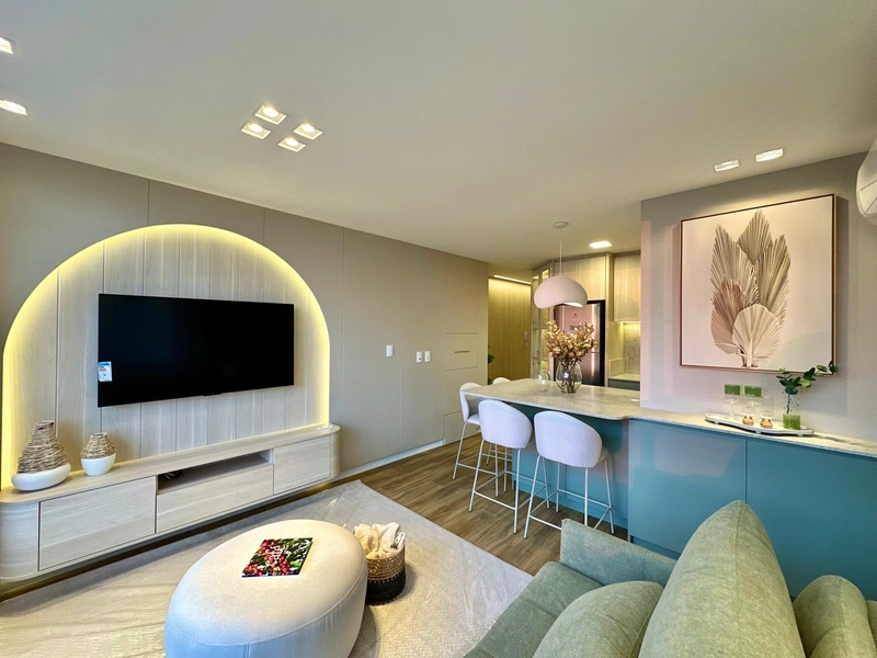 APARTAMENTO 1 DORMITÓRIO ALTO PADRÃO EM CAPÃO DA CANOA: 8ª foto da galeria de imagens do imóvel