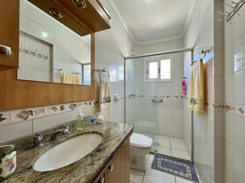 APARTAMENTO 3 DORMITÓRIOS COM SACADA DE FRENTE PARA O MAR: 20ª foto da galeria de imagens do imóvel