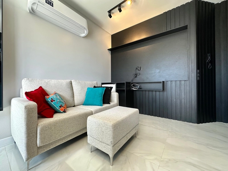 APARTAMENTO NUNCA HABITADO DE 1 DORMITÓRIO MOBÍLIA DESTACADA: 9ª foto da galeria de imagens do imóvel