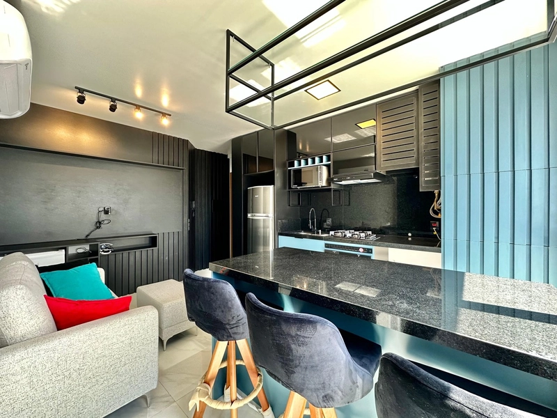 APARTAMENTO NUNCA HABITADO DE 1 DORMITÓRIO MOBÍLIA DESTACADA: 4ª foto da galeria de imagens do imóvel