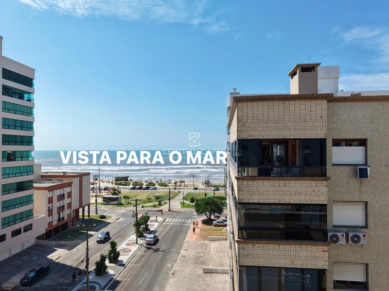 Apartamento 3 dormitórios com vista privilegiada à uma quadra do mar: 1ª foto da galeria de imagens do imóvel