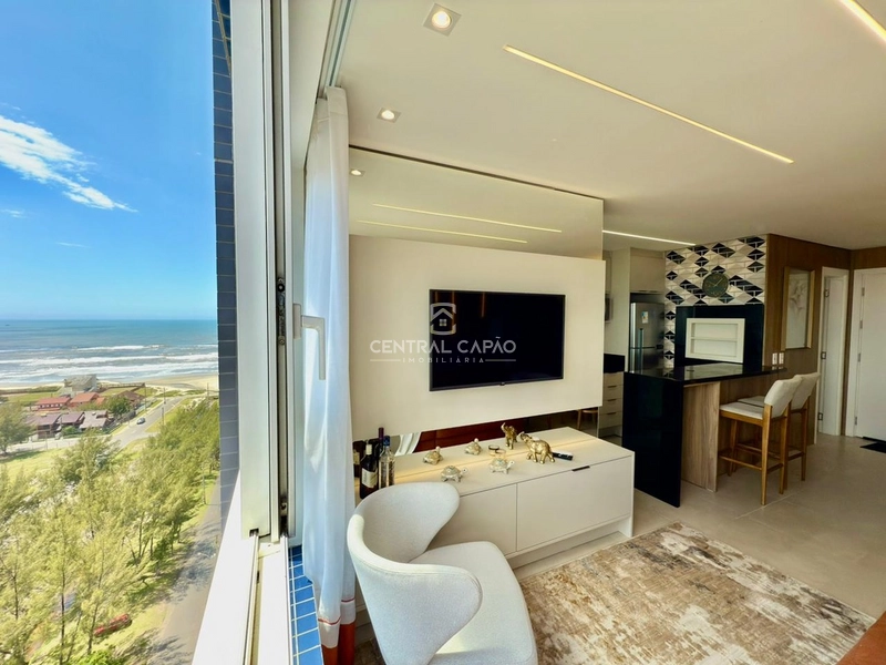 Apartamento com 2 suítes e vista para o mar em Capão da Canoa: 2ª foto da galeria de imagens do imóvel