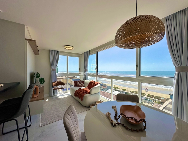 2 DORMITÓRIOS COM SUÍTE COM VISTA PARA O MAR À VENDA EM CAPÃO DA CANOA