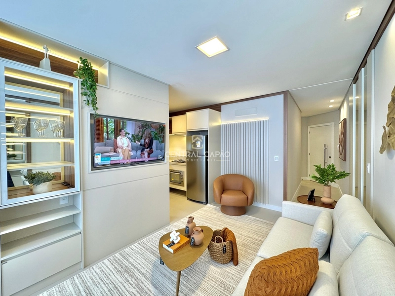 Apartamento 2 dormitórios mobiliado e decorado à venda em Capão