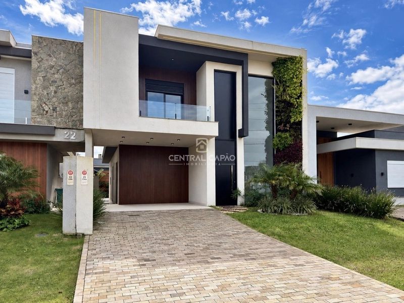 Casa 4 suítes e piscina no condomínio Sunset: 1ª foto da galeria de imagens do imóvel