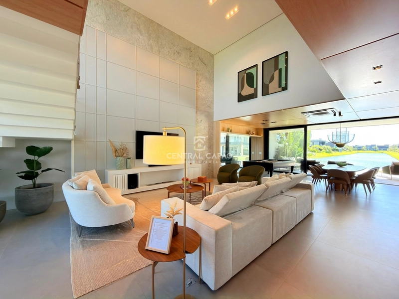 Casa com linda vista para a lagoa à venda em condomínio: 5ª foto da galeria de imagens do imóvel