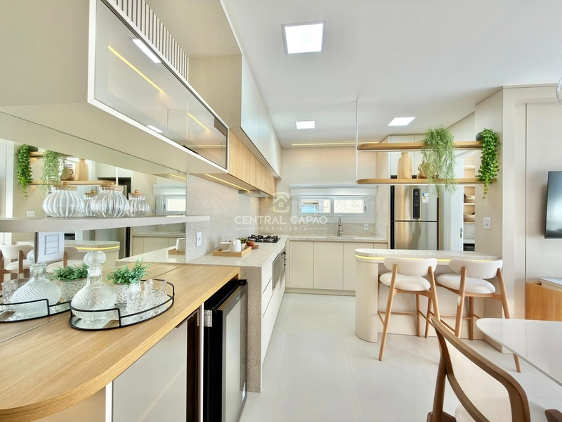 Apartamento 3 dormi´torios mobiliado e decorado à venda em Capão: 5ª foto da galeria de imagens do imóvel