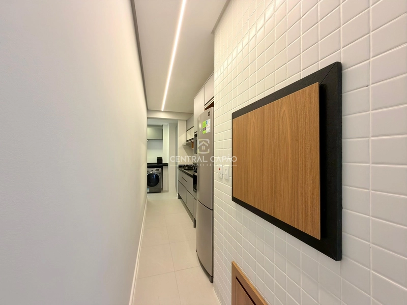 Apartamento 2 dormitórios mobiliado e decorado: 10ª foto da galeria de imagens do imóvel