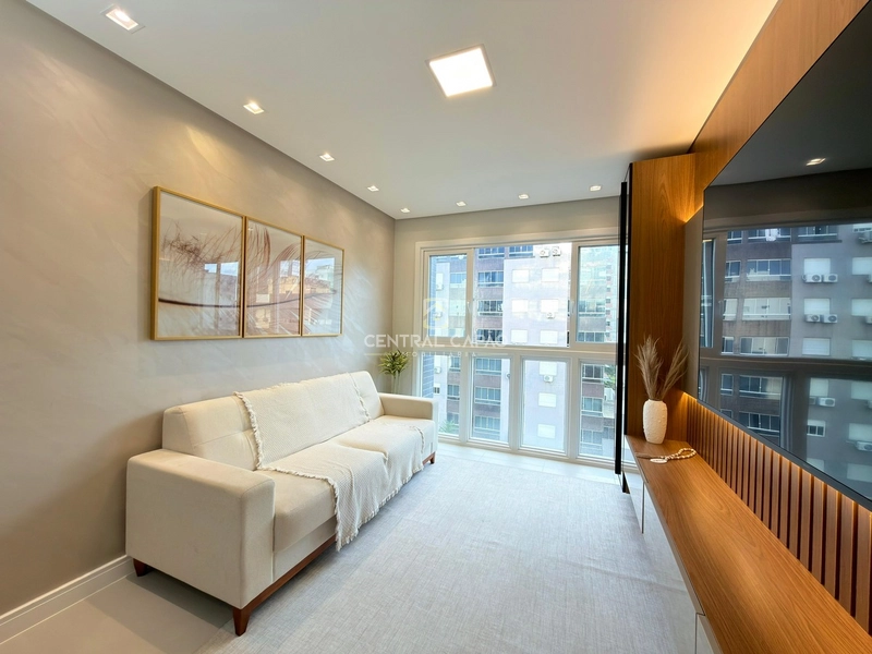Apartamento 2 dormitórios mobiliado e decorado: 4ª foto da galeria de imagens do imóvel