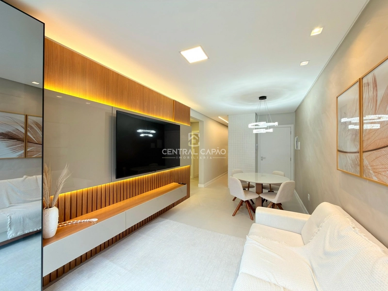 Apartamento 2 dormitórios mobiliado e decorado: 3ª foto da galeria de imagens do imóvel