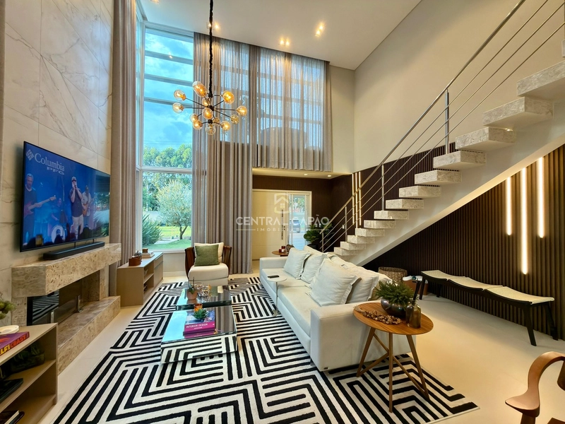 Casa 4 suítes com piscina aquecida à venda no condomínio Malibu: 8ª foto da galeria de imagens do imóvel