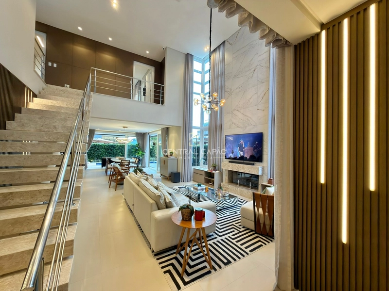 Casa 4 suítes com piscina aquecida à venda no condomínio Malibu: 4ª foto da galeria de imagens do imóvel