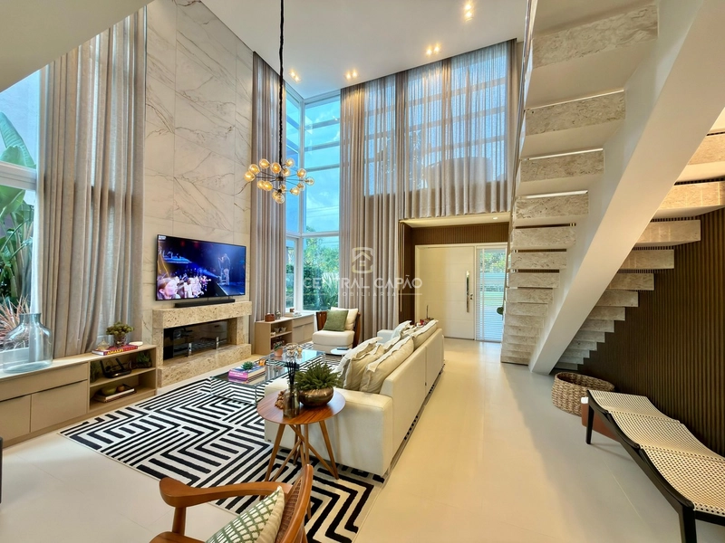 Casa 4 suítes com piscina aquecida à venda no condomínio Malibu: 9ª foto da galeria de imagens do imóvel