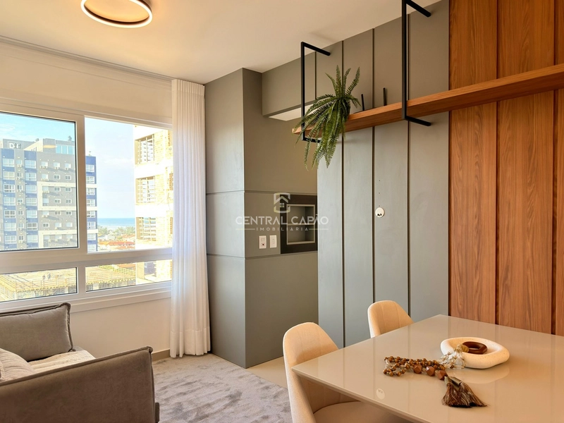 Apartamento 1 dormitório mobiliado e decorado à venda em Capão: 5ª foto da galeria de imagens do imóvel