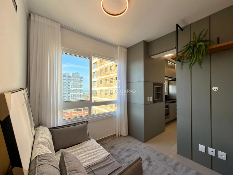 Apartamento 1 dormitório mobiliado e decorado à venda em Capão: 6ª foto da galeria de imagens do imóvel