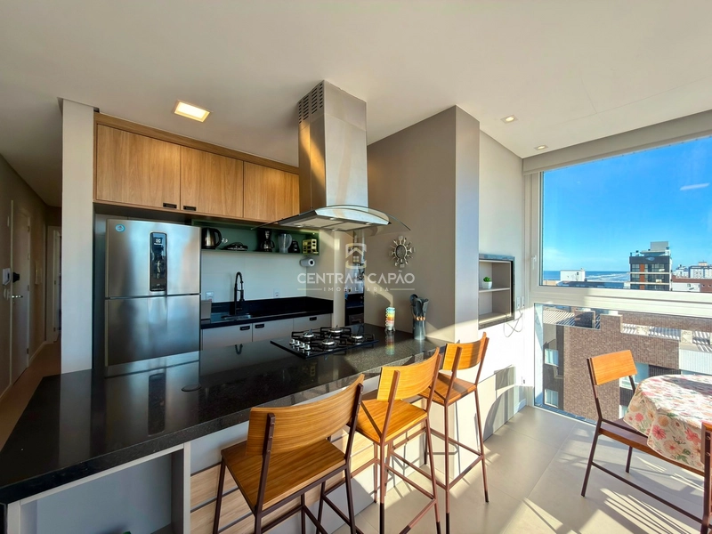 Apartamento de frente com vista para o mar de todos os ambientes: 7ª foto da galeria de imagens do imóvel