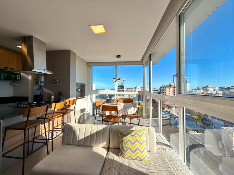 Apartamento de frente com vista para o mar de todos os ambientes: 5ª foto da galeria de imagens do imóvel