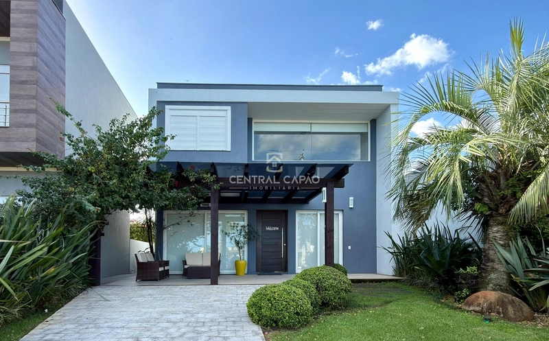 Sobrado frente lago à venda no condomínio Las Palmas: 1ª foto da galeria de imagens do imóvel