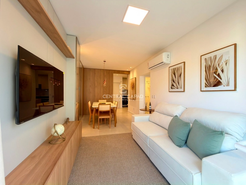 Apartamento 2 dormitórios com sacada de frente: 3ª foto da galeria de imagens do imóvel