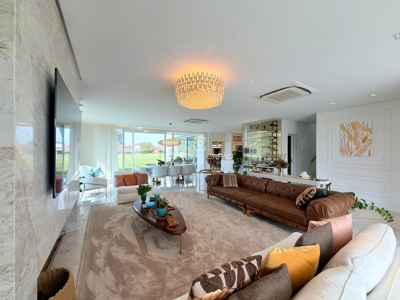 Casa 5 suítes mobiliada e decorada no condomínio Green Village: 4ª foto da galeria de imagens do imóvel