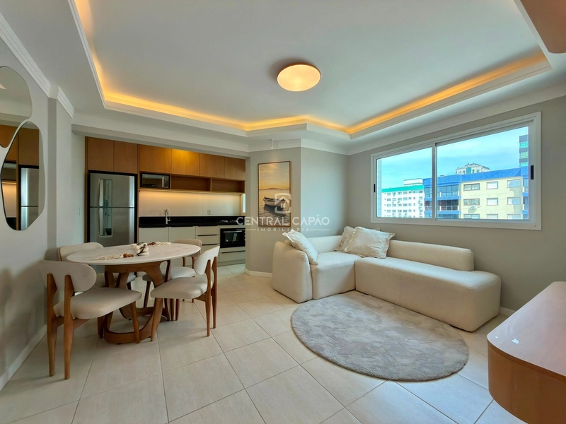 Apartameento 2 dormitórios mobiliado e decorado