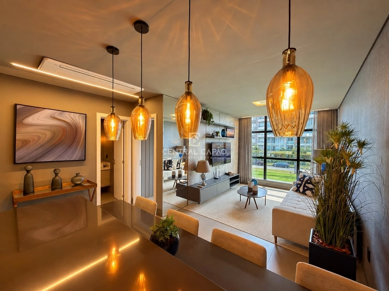 Apartamento 1 dormitório decorado em Atlântida: 3ª foto da galeria de imagens do imóvel