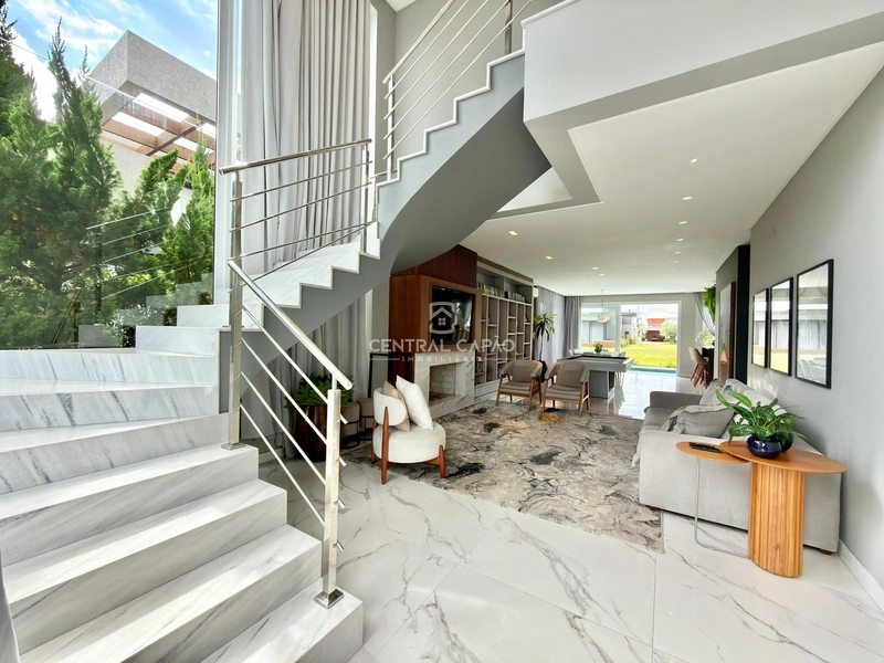 Sobrado beira lago 5 suítes à venda no Capão Ilhas: 3ª foto da galeria de imagens do imóvel