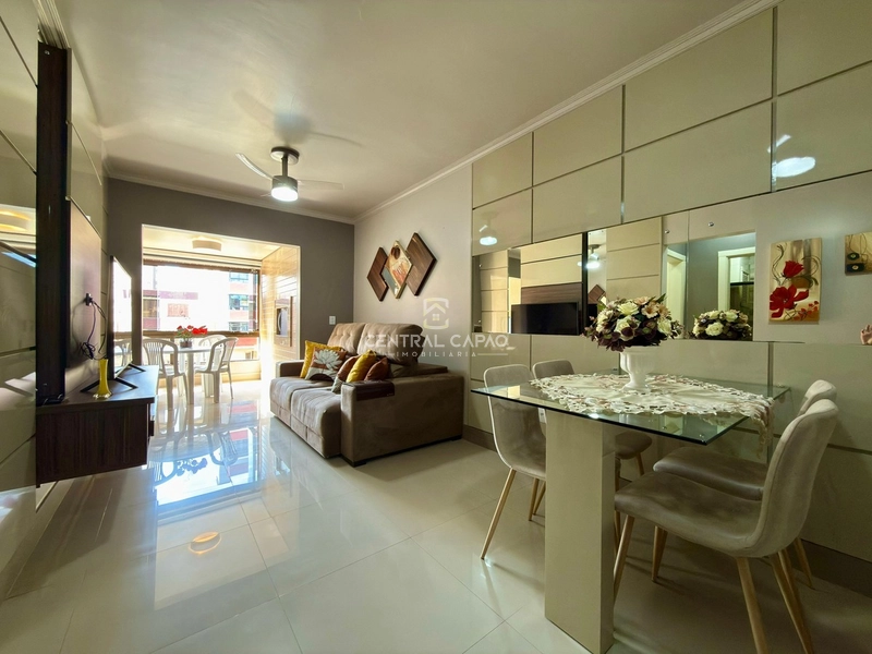 Apartamento de 2 dormitórios com vista para o mar: 1ª foto da galeria de imagens do imóvel