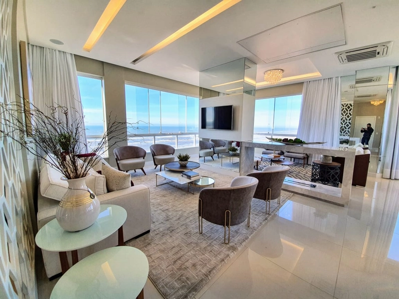 Magnífica Cobertura com vista eterna para o mar no centro de Capão