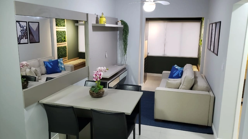 Apartamento 1 dormitório Beira Mar