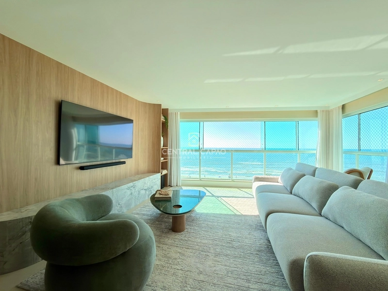 Apartamento pé na areia com vista à beira mar à venda em Capãp: 4ª foto da galeria de imagens do imóvel