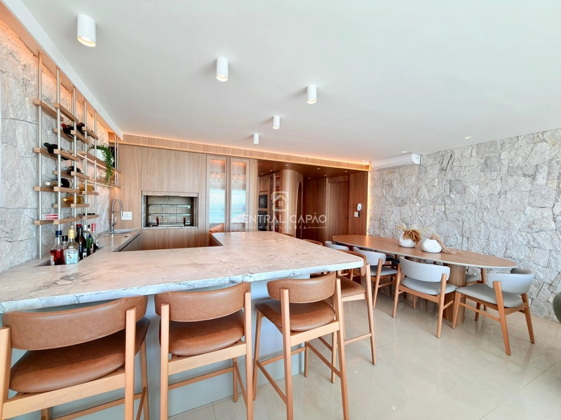 Apartamento pé na areia com vista à beira mar à venda em Capãp: 11ª foto da galeria de imagens do imóvel