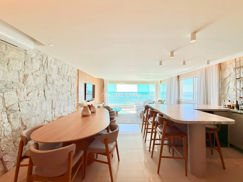 Apartamento pé na areia com vista à beira mar à venda em Capãp: 14ª foto da galeria de imagens do imóvel