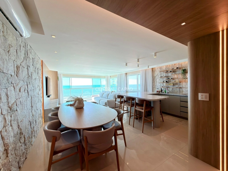 Apartamento pé na areia com vista à beira mar à venda em Capãp: 5ª foto da galeria de imagens do imóvel
