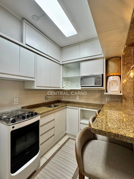 Apartamento com 2 dormitórios e sacada de frente no Centro de Capão: 8ª foto da galeria de imagens do imóvel