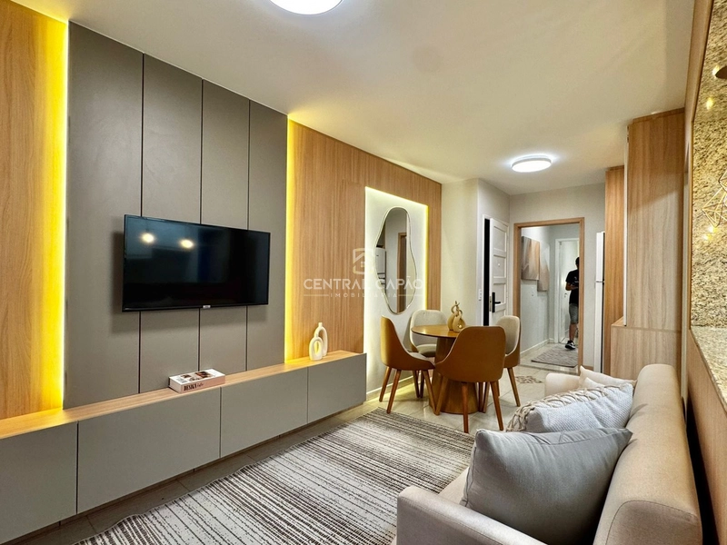 Apartamento com 2 dormitórios e sacada de frente no Centro de Capão: 1ª foto da galeria de imagens do imóvel