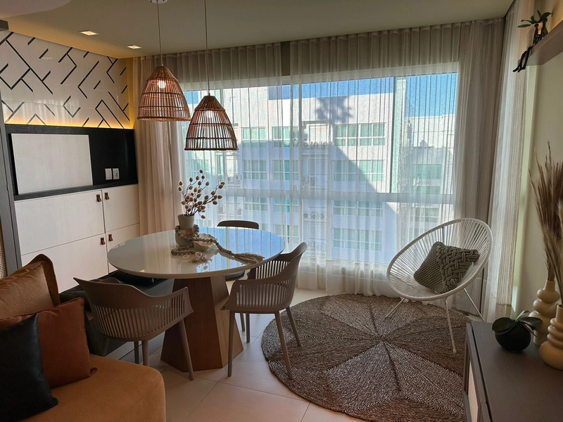 Apartamento de 2 dormitórios com suíte Mobiliado & Decorado: 4ª foto da galeria de imagens do imóvel