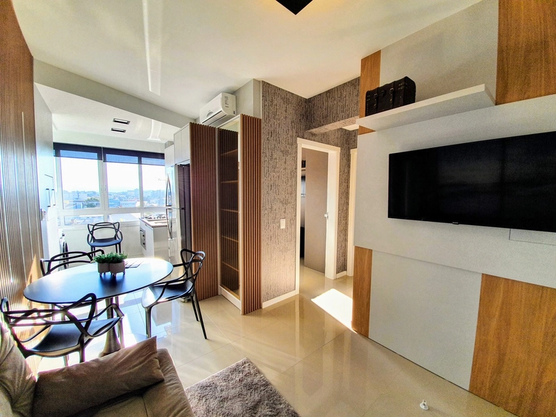 Apartamento novo! Decorado no bairro Navegantes!