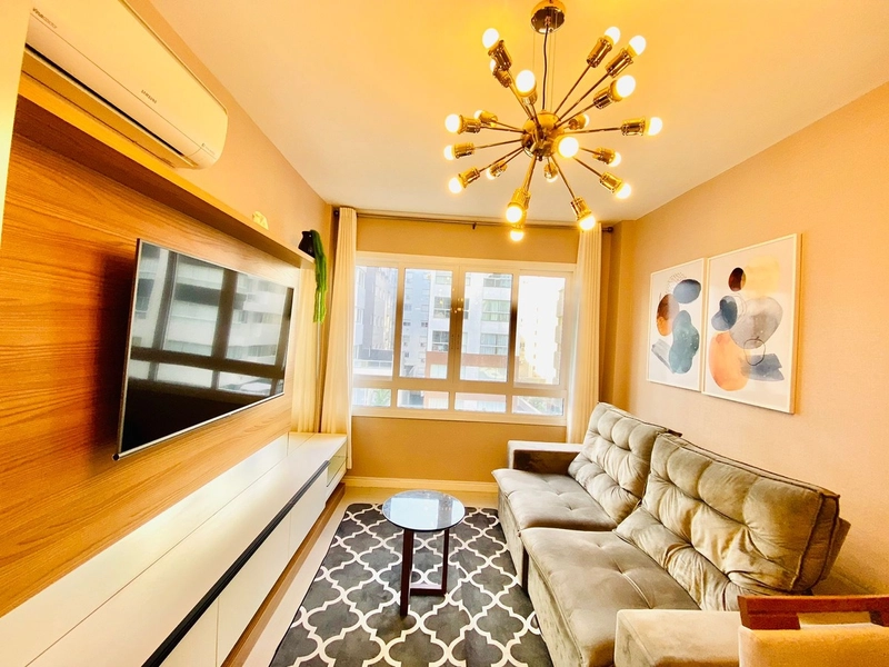 Apartamento de 2 dormitórios com suíte, novo nunca habitado