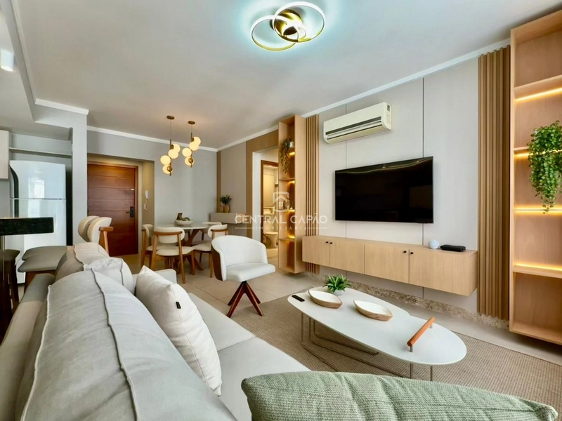 Lindo apartamento de 2 quartos decorado no bairro Navegantes em Capão: 1ª foto da galeria de imagens do imóvel