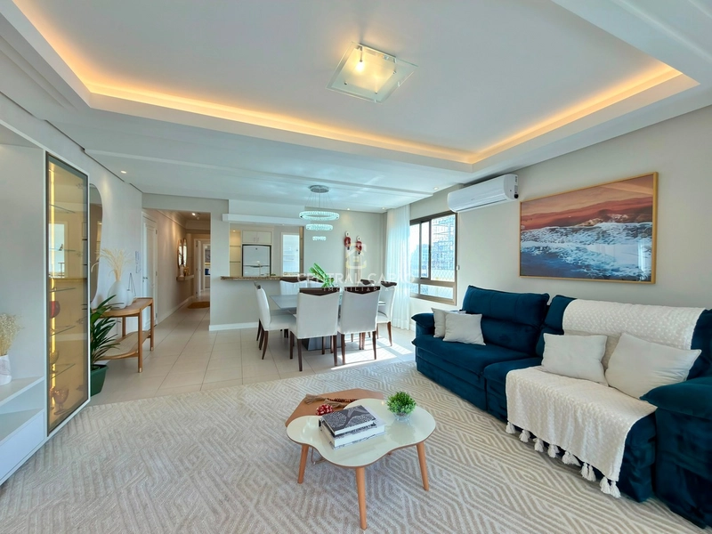 Apartamento 3 dormitórios com sacada de frente à uma quadra do mar: 12ª foto da galeria de imagens do imóvel