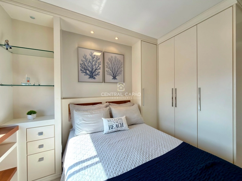 Apartamento 3 dormitórios com sacada de frente à uma quadra do mar: 22ª foto da galeria de imagens do imóvel